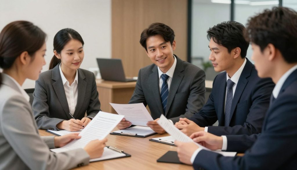 Equipo de abogados de inmigración profesionales ofreciendo servicios de inmigración personalizados